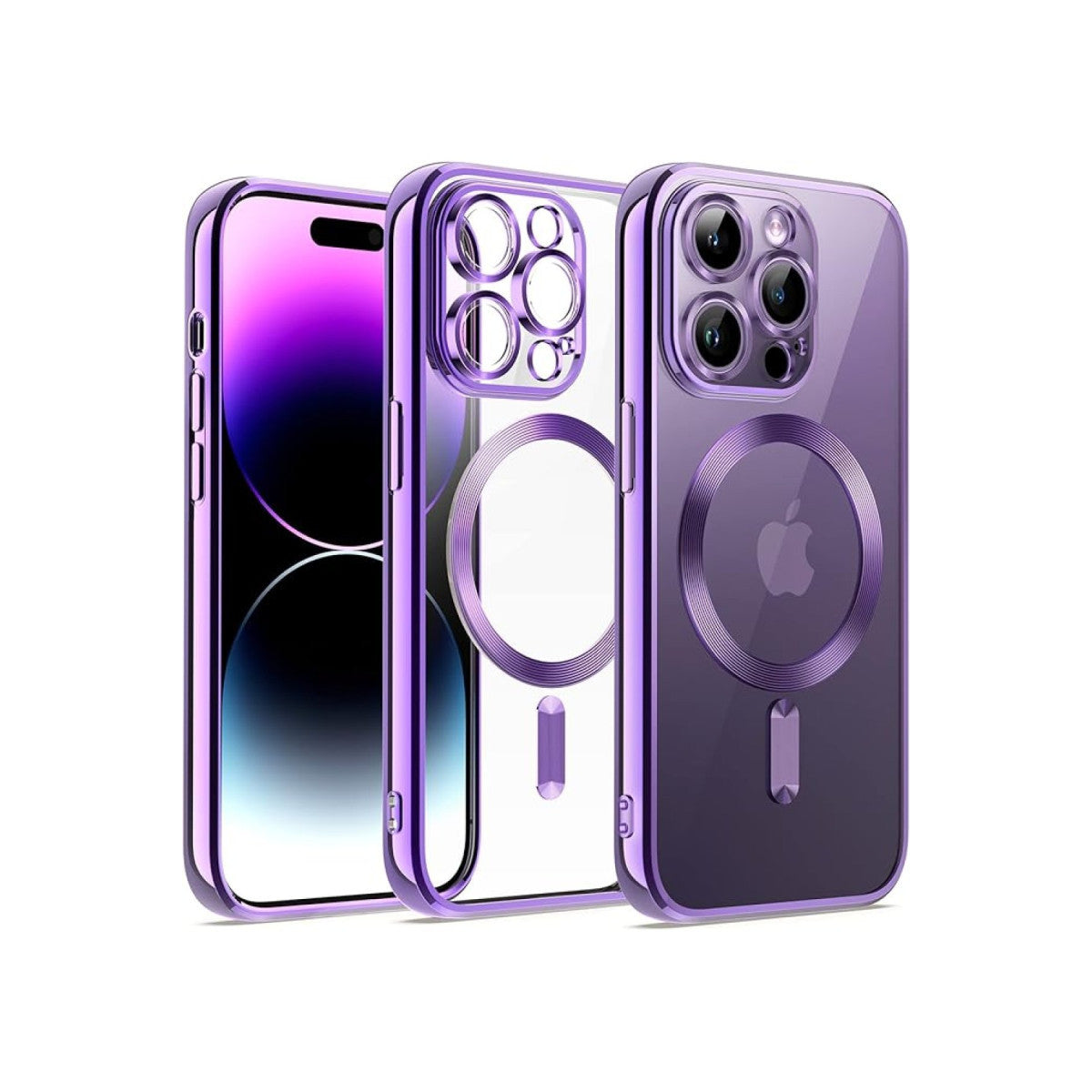 Newface iPhone 12 Pro Kılıf Kross Magneticsafe Kapak