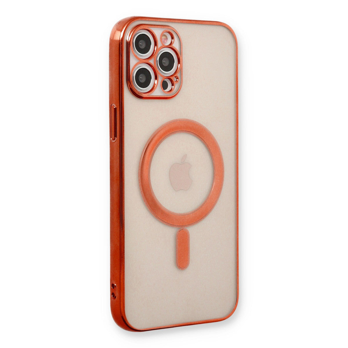 Newface iPhone 12 Pro Kılıf Magneticsafe Lazer Silikon
