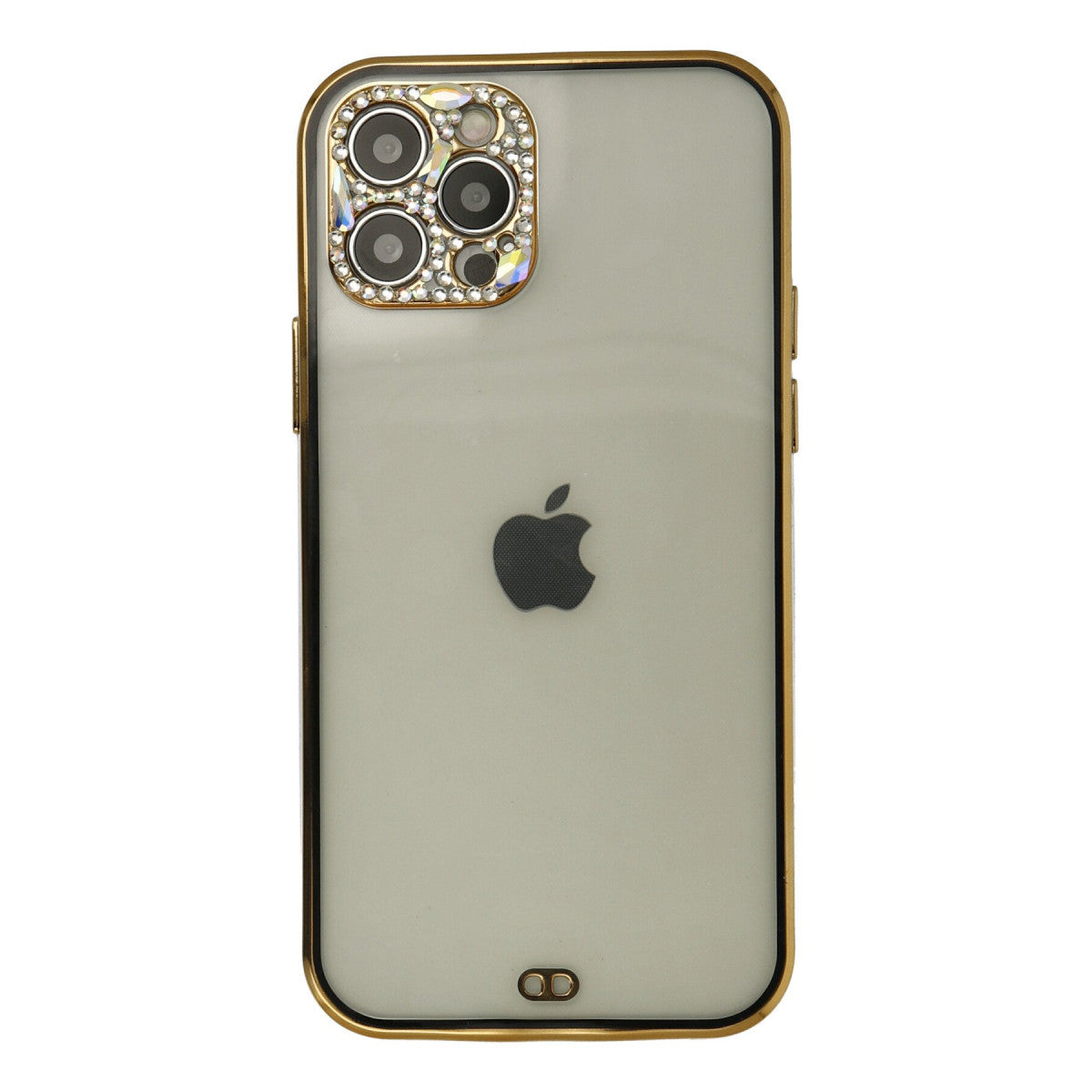 Newface iPhone 12 Pro Max Kılıf Liva Taşlı Silikon