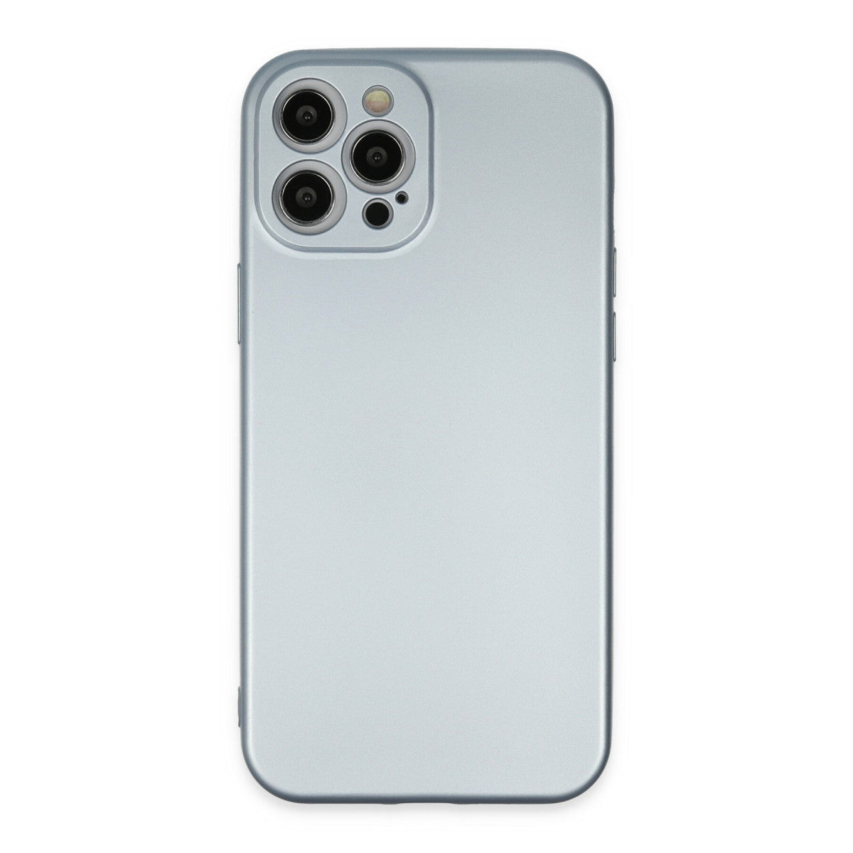Newface iPhone 12 Pro Max Kılıf Nano içi Kadife Silikon- Kırmızı
