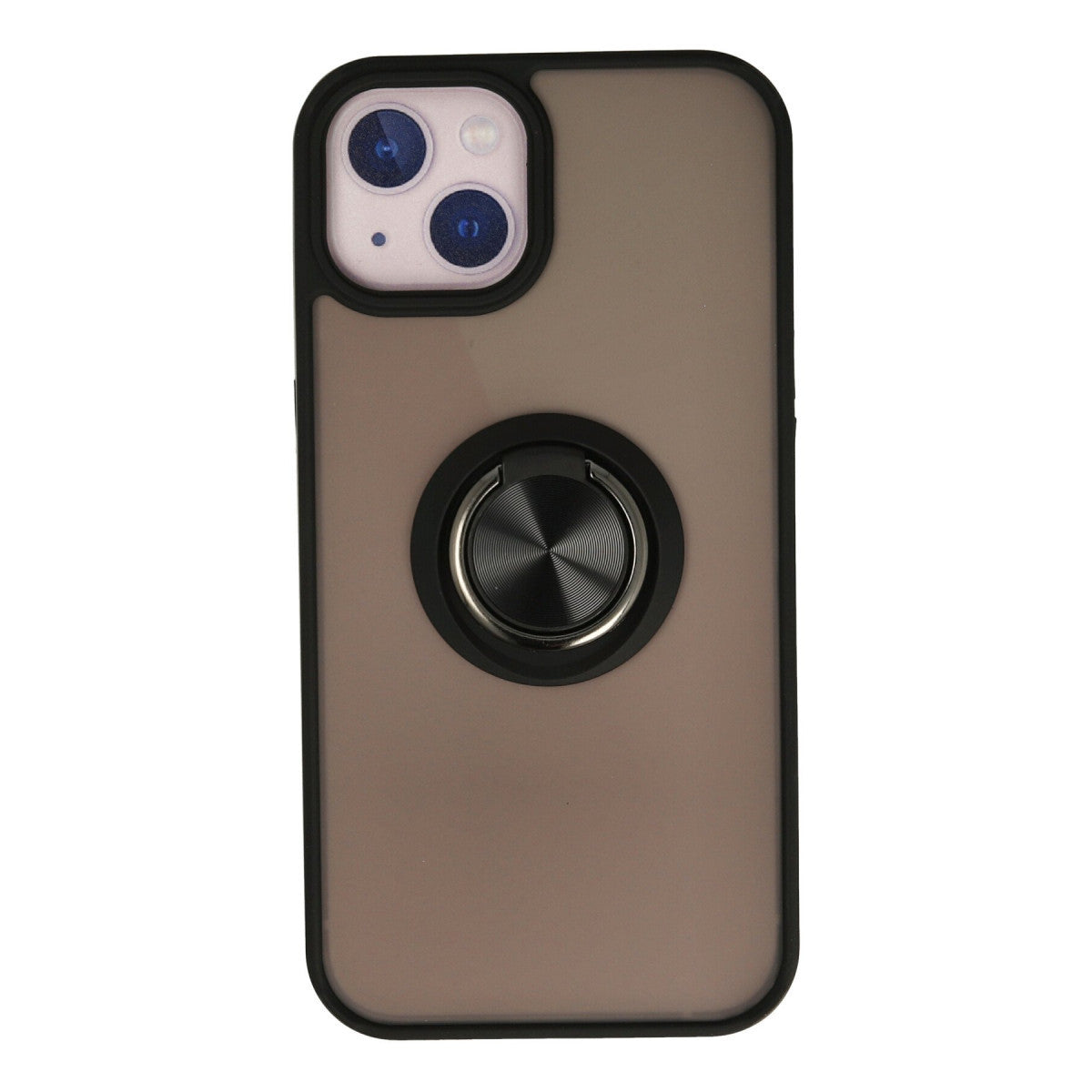 Newface iPhone 13 Kılıf Montreal Yüzüklü Silikon Kapak
