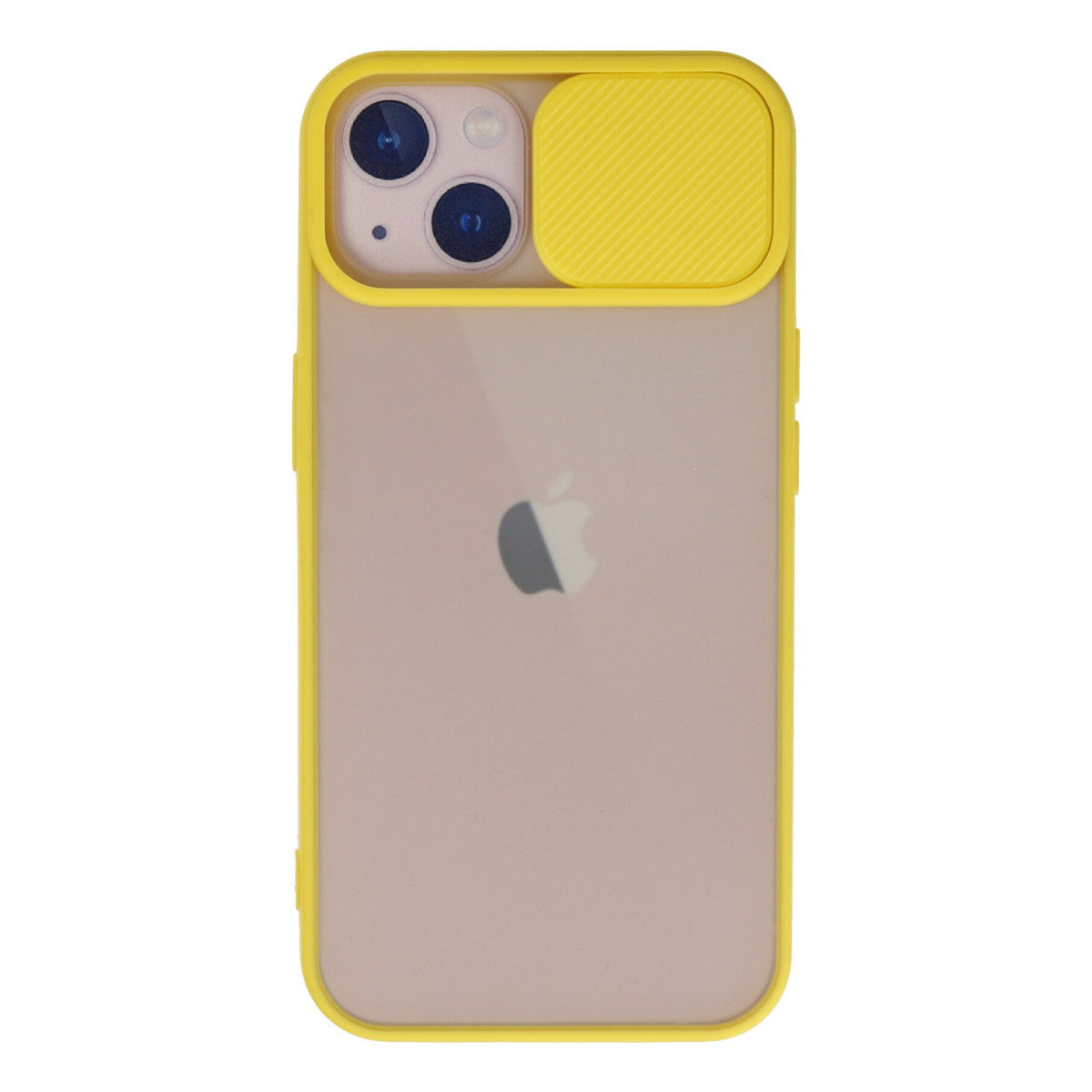 Newface iPhone 13 Kılıf Palm Buzlu Kamera Sürgülü Silikon