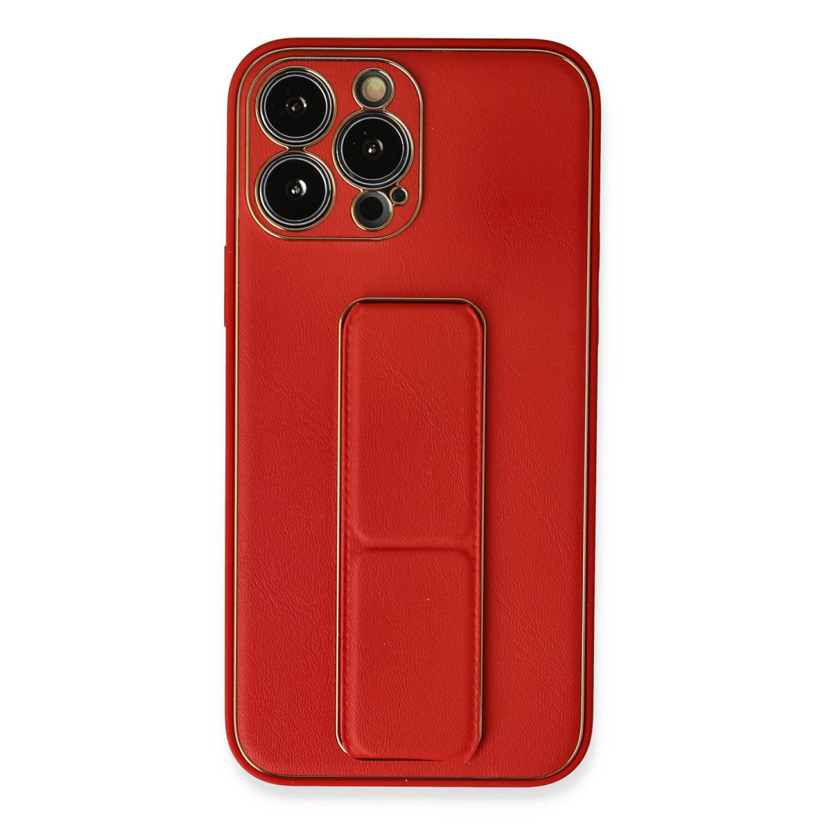 Newface iPhone 13 Pro Kılıf Coco Deri Standlı Kapak