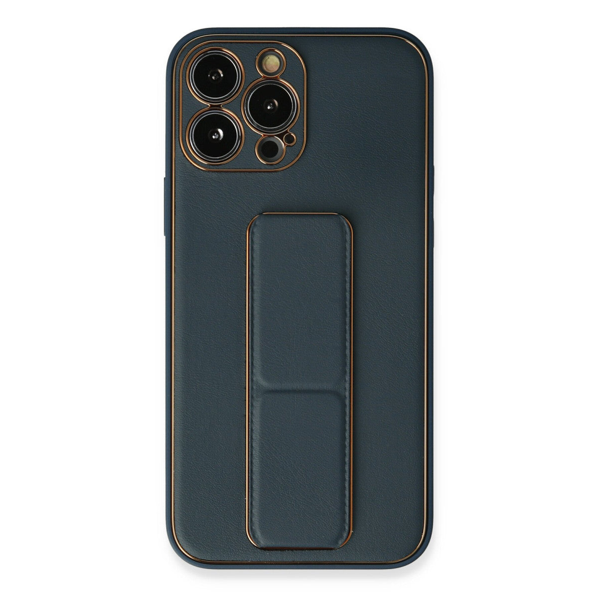 Newface iPhone 13 Pro Kılıf Coco Deri Standlı Kapak