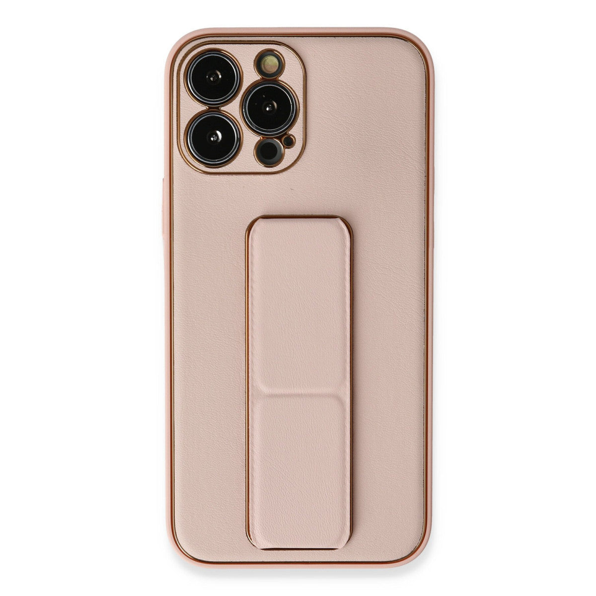 Newface iPhone 13 Pro Kılıf Coco Deri Standlı Kapak