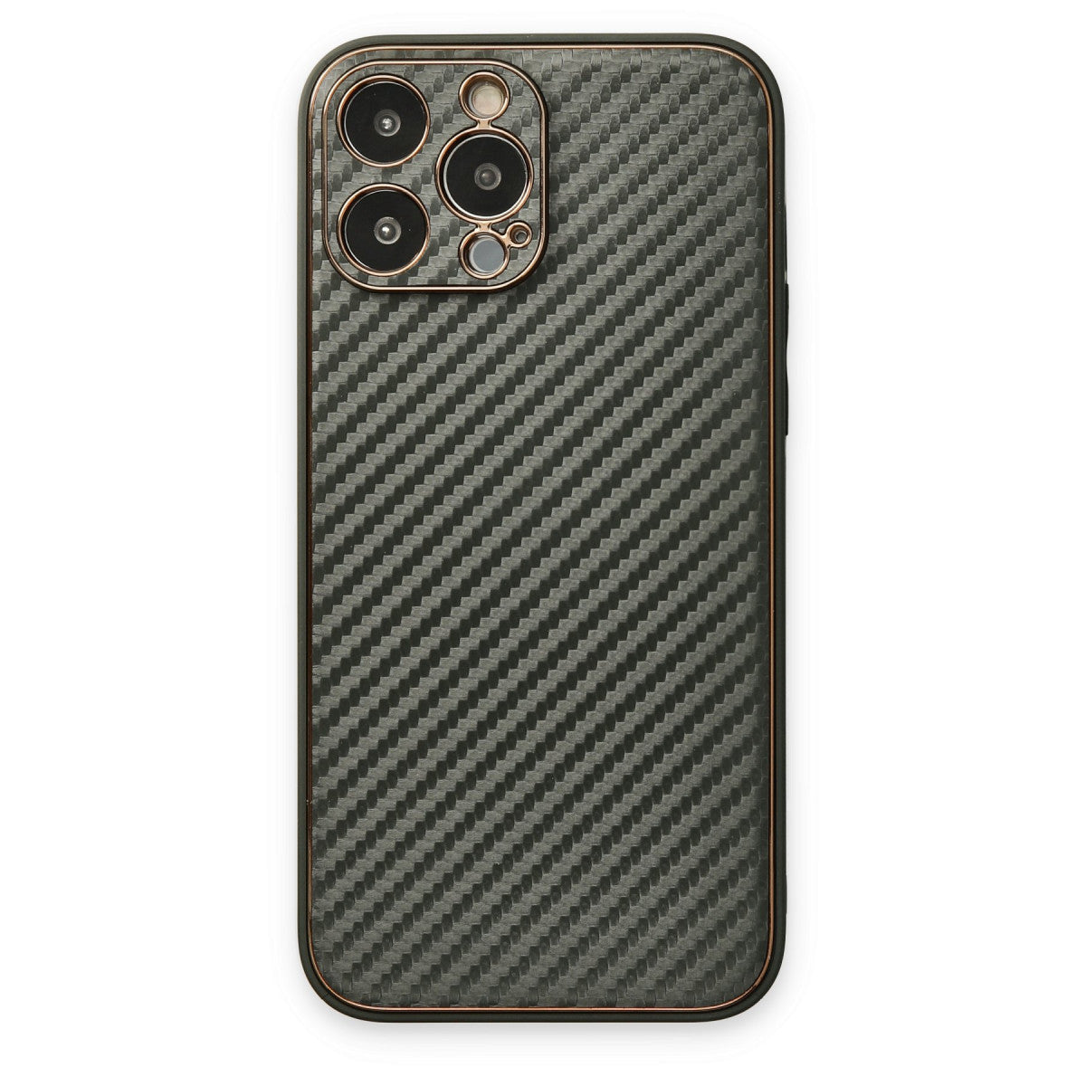 Newface iPhone 13 Pro Kılıf Coco Karbon Silikon