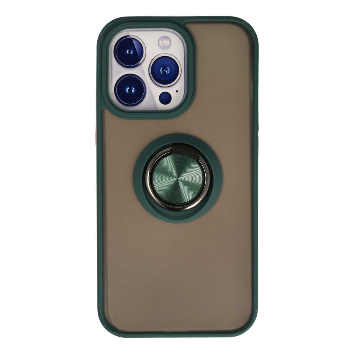 Newface iPhone 13 Pro Kılıf Montreal Yüzüklü Silikon Kapak
