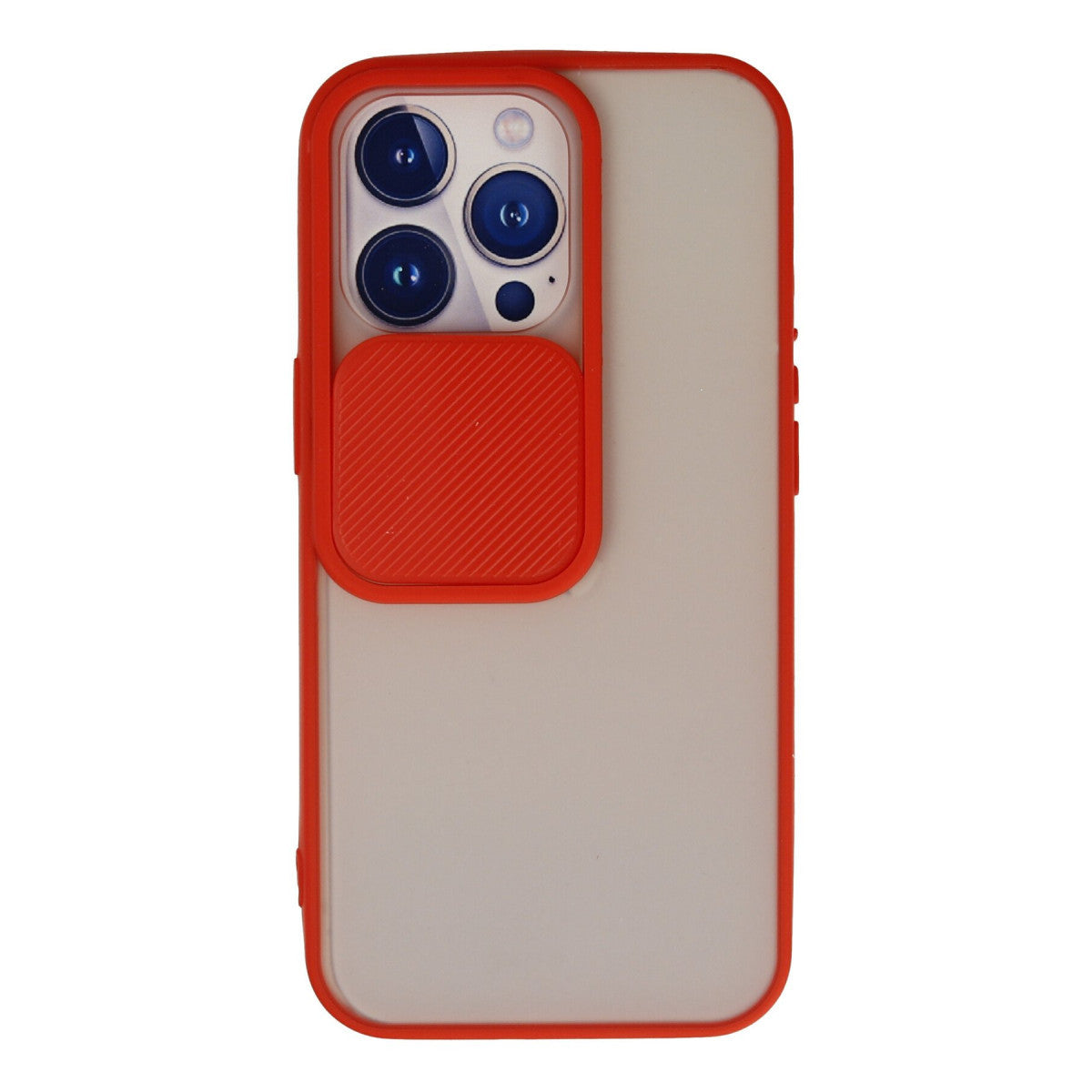 Newface iPhone 13 Pro Kılıf Palm Buzlu Kamera Sürgülü Silikon