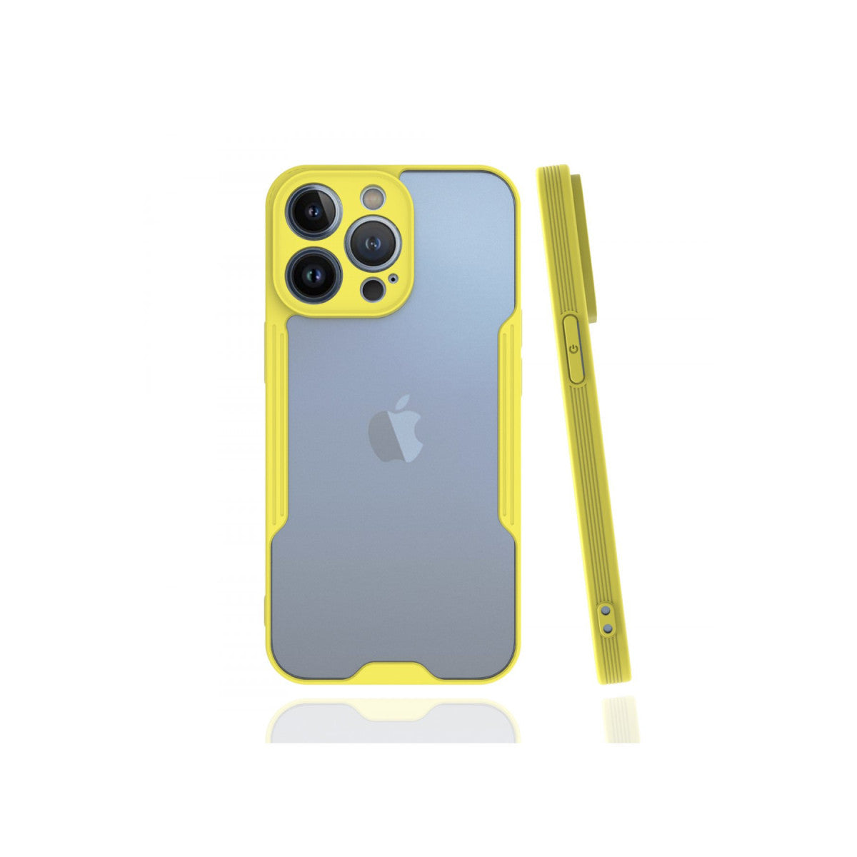 Newface iPhone 13 Pro Kılıf Platin Silikon
