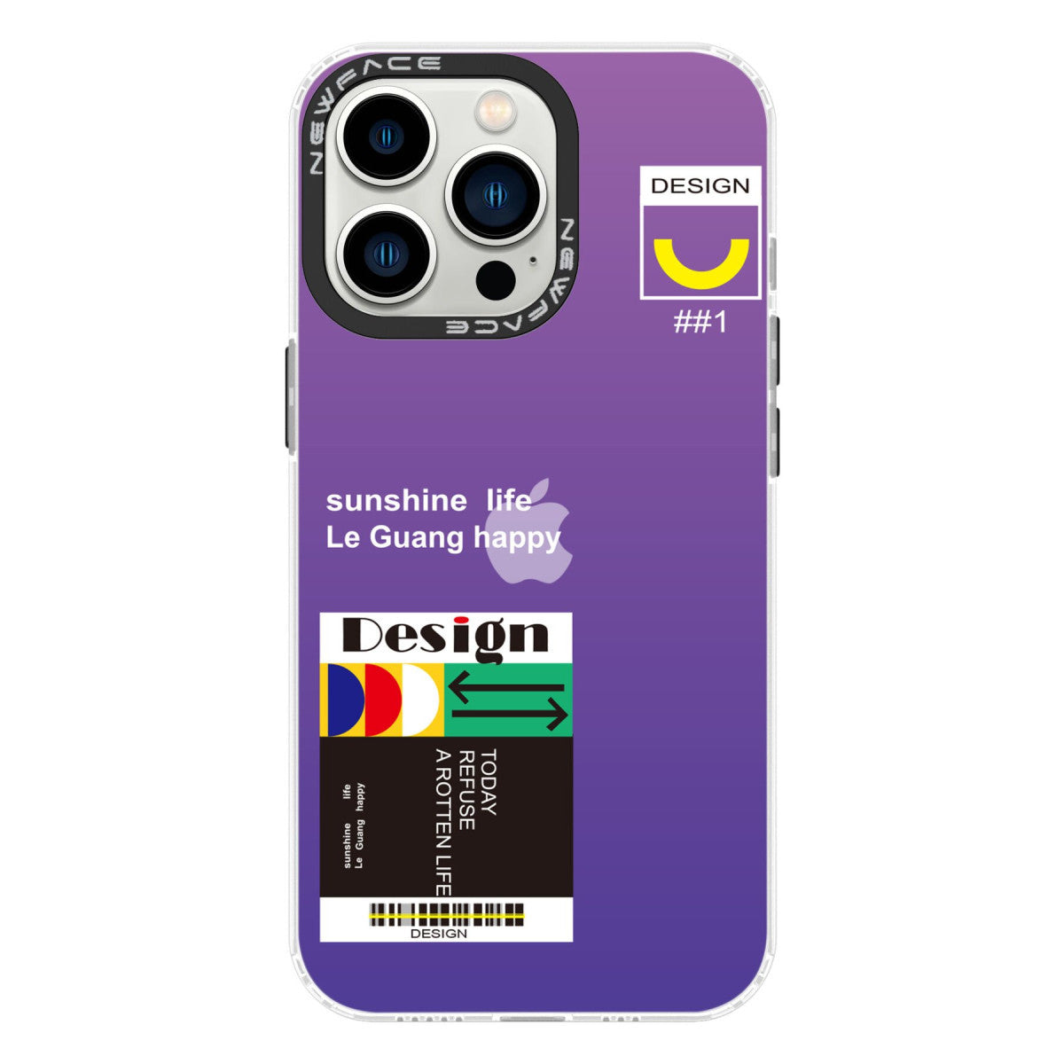 Newface iPhone 13 Pro Max Kılıf Estoril Desenli Kapak - Estoril