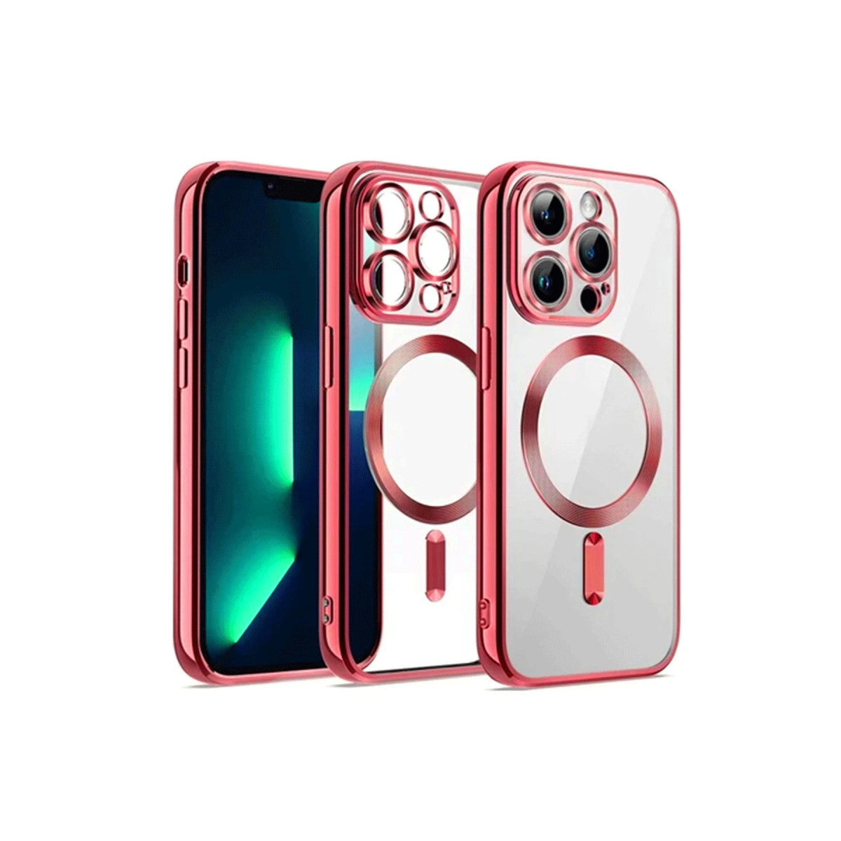 Newface iPhone 13 Pro Max Kılıf Kross Magneticsafe Kapak