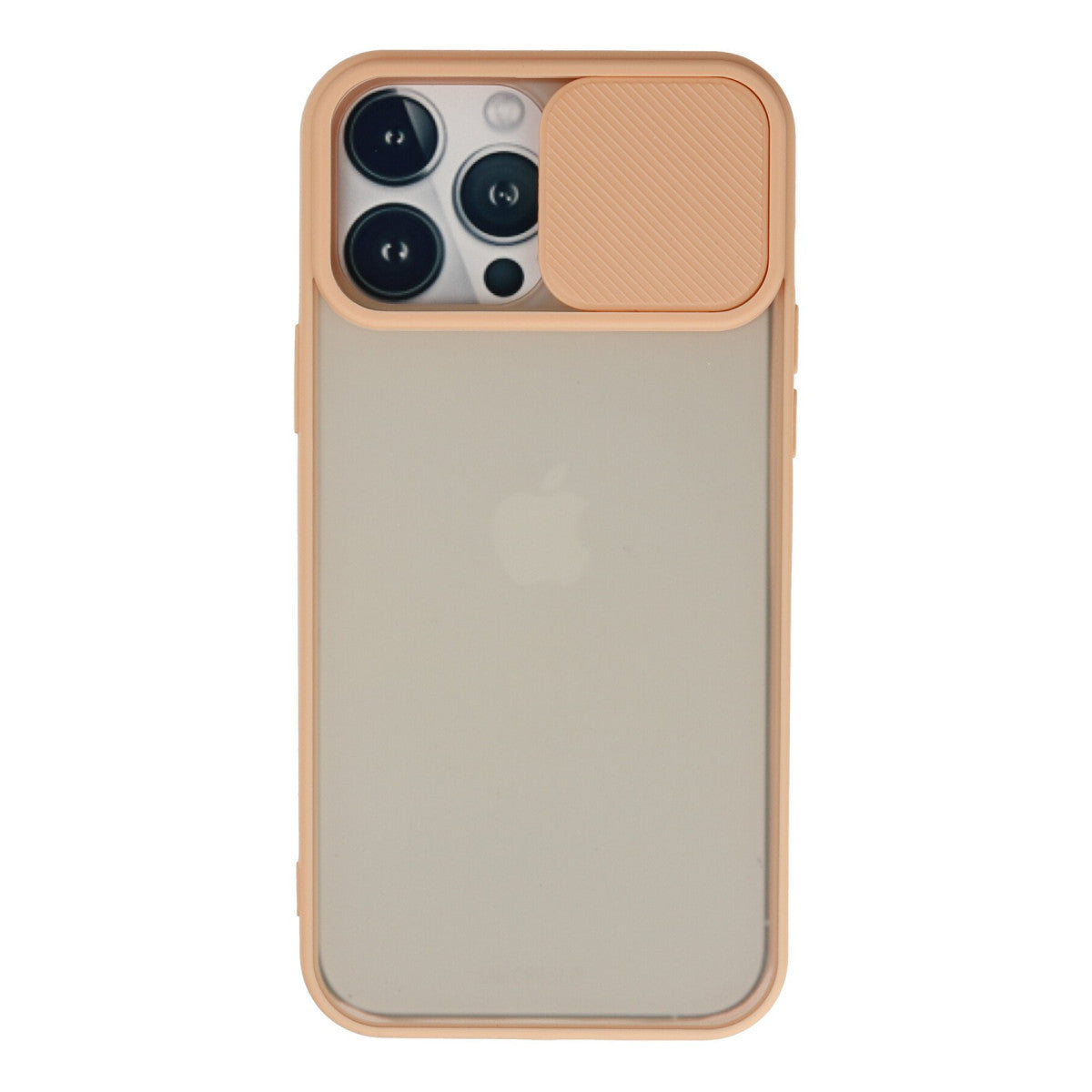 Newface iPhone 13 Pro Max Kılıf Palm Buzlu Kamera Sürgülü Silikon