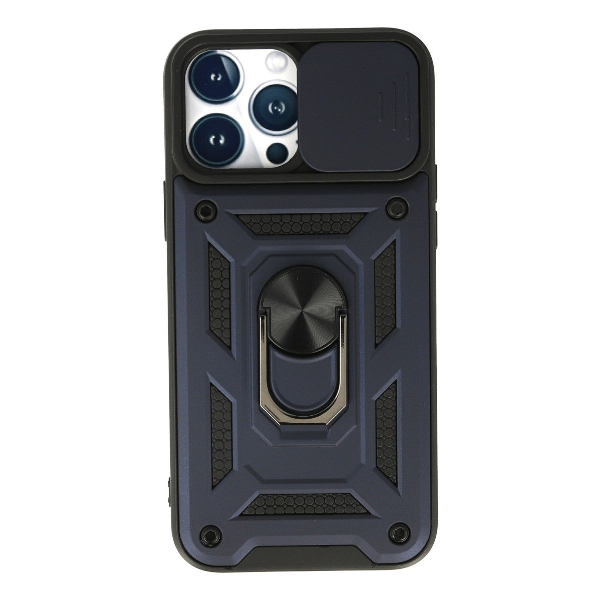 Newface iPhone 13 Pro Max Kılıf Pars Lens Yüzüklü Silikon