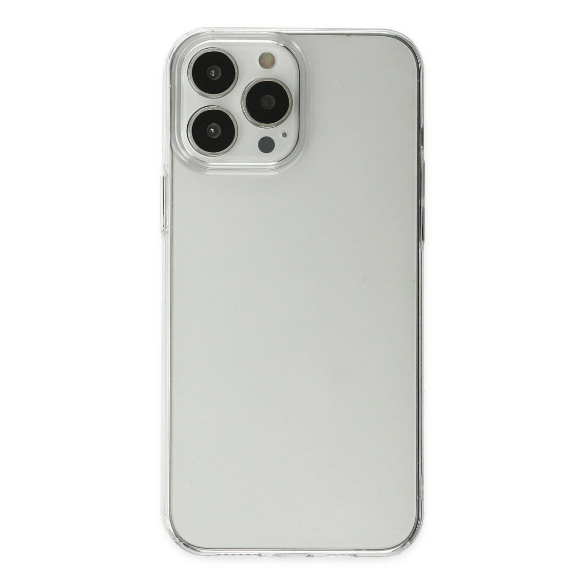 Newface iPhone 13 Pro Max Kılıf Pc Sert Şeffaf Kapak