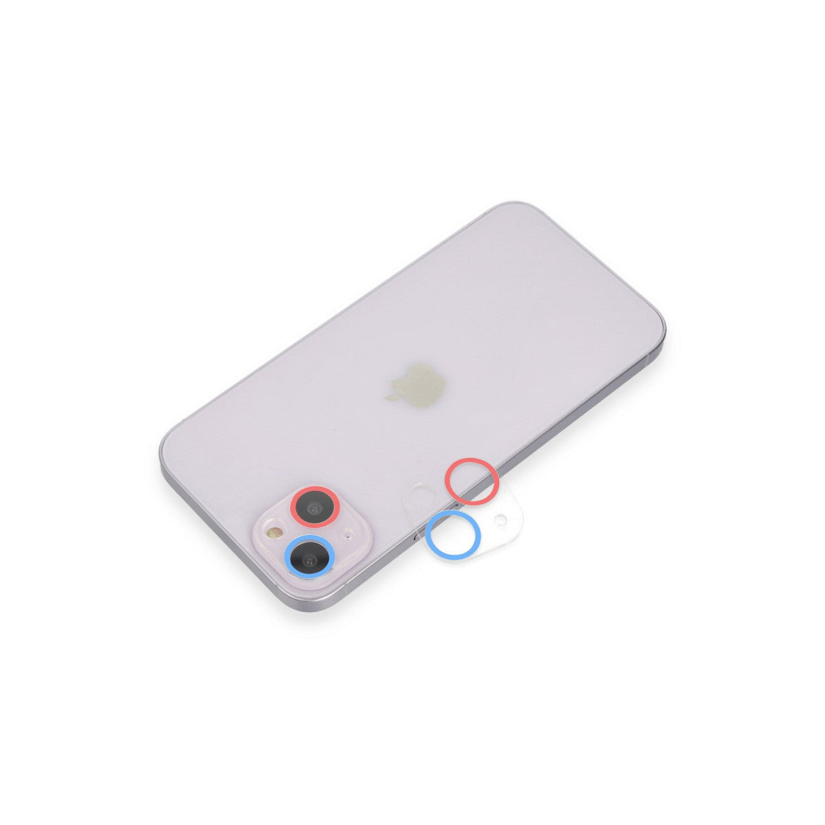 Newface iPhone 13 Renkli Kamera Lens Koruma Cam