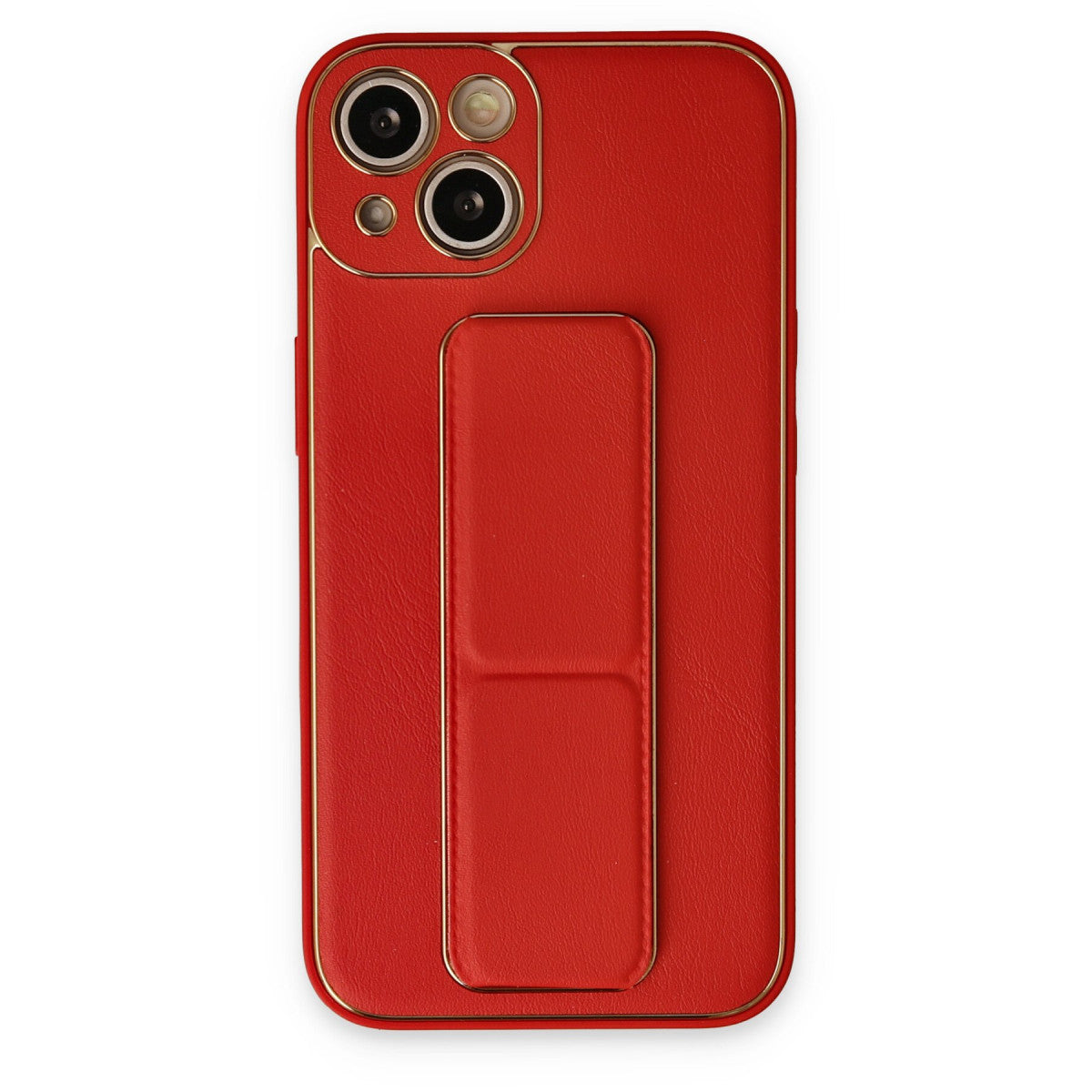 Newface iPhone 14 Kılıf Coco Deri Standlı Kapak