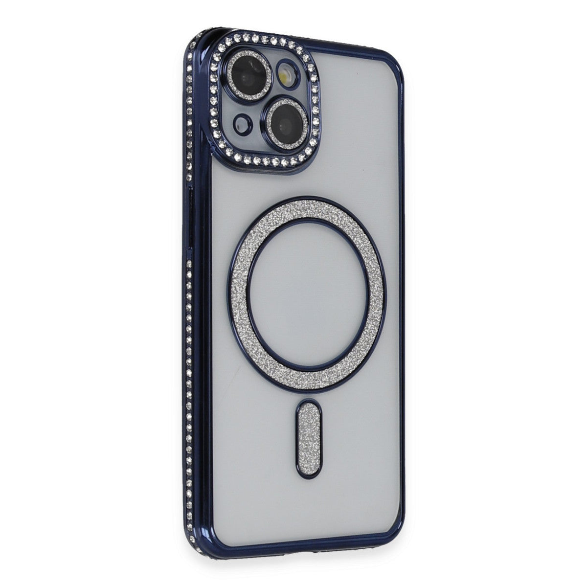 Newface iPhone 14 Kılıf Joke Simli Magneticsafe Kılıf