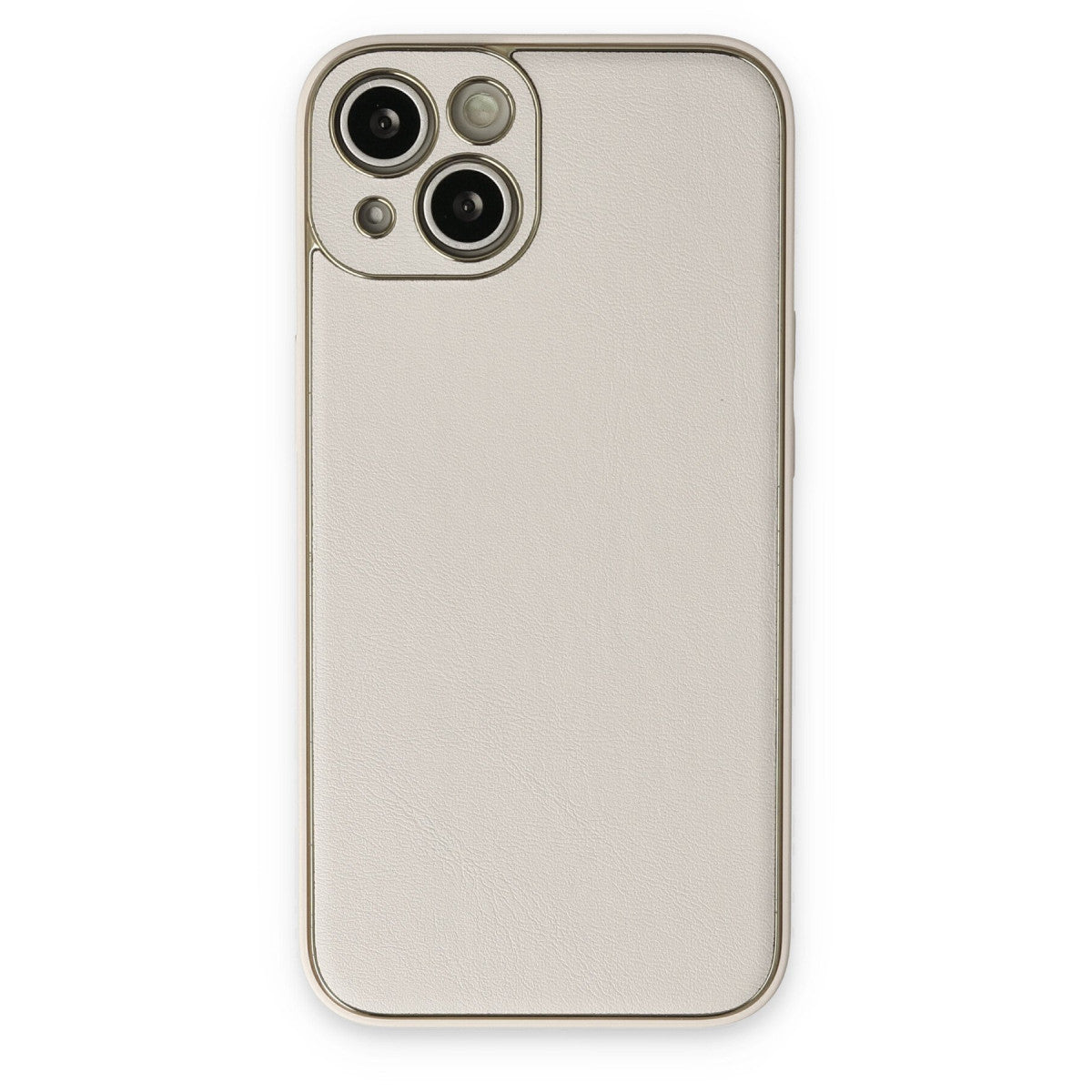 Newface iPhone 14 Plus Kılıf Coco Deri Silikon Kapak