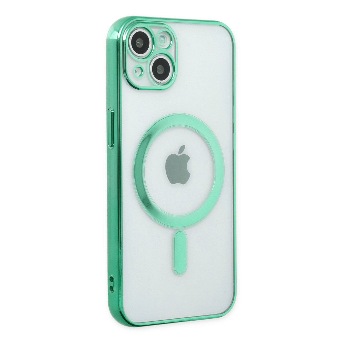 Newface iPhone 14 Plus Kılıf Magneticsafe Lazer Silikon