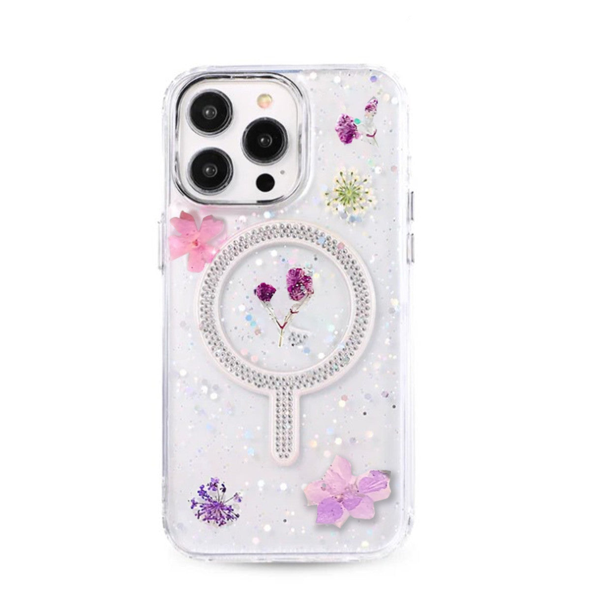 Newface iPhone 14 Pro Flower Magsafe Kapak