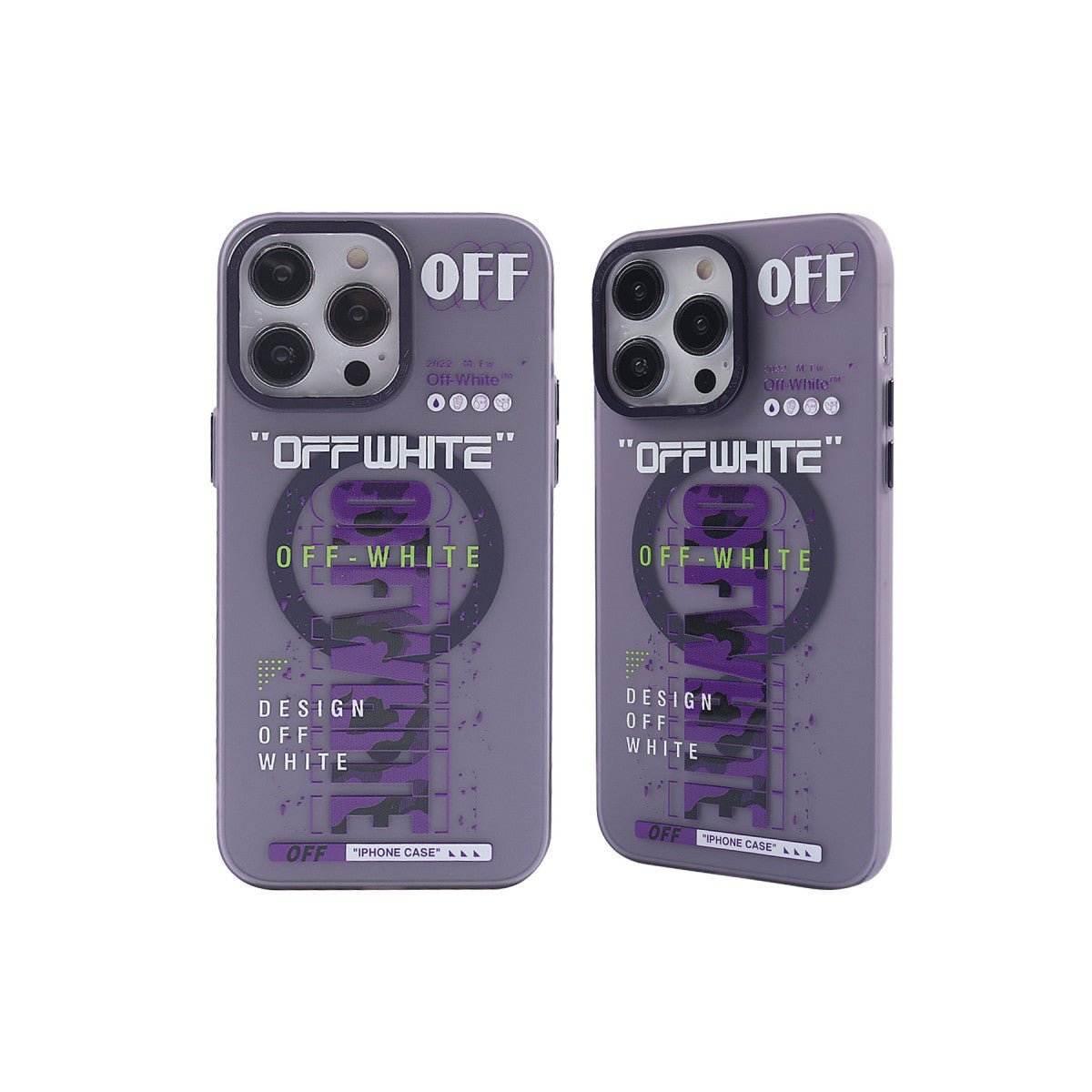 Newface iPhone 14 Pro Kılıf Apollo Magneticsafe Desenli Kapak - Apollo Mor