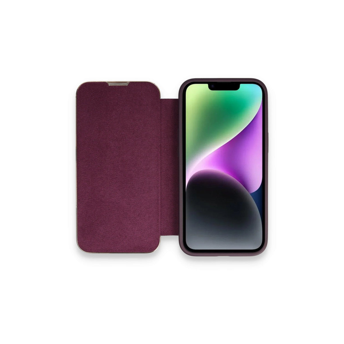 Newface iPhone 14 Pro Kılıf Dolpin Kapaklı