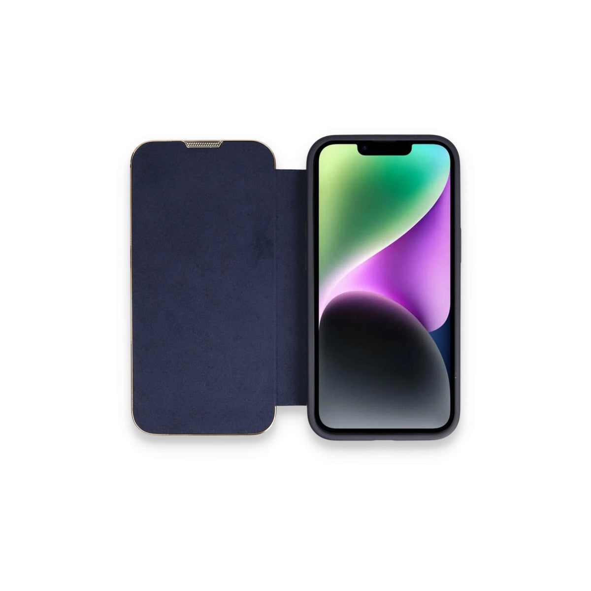 Newface iPhone 14 Pro Kılıf Dolpin Kapaklı