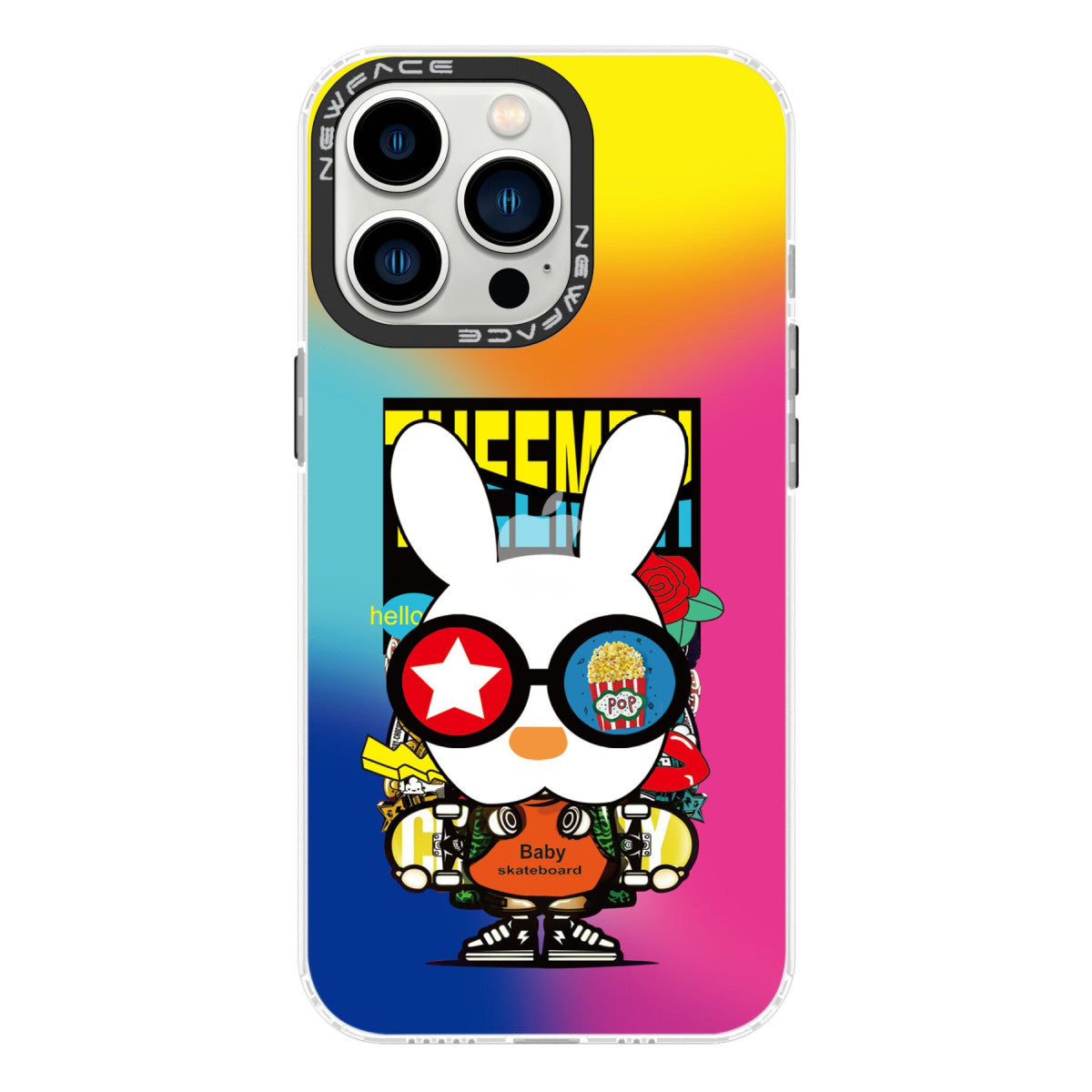 Newface iPhone 14 Pro Kılıf Estoril Desenli Kapak - Estoril