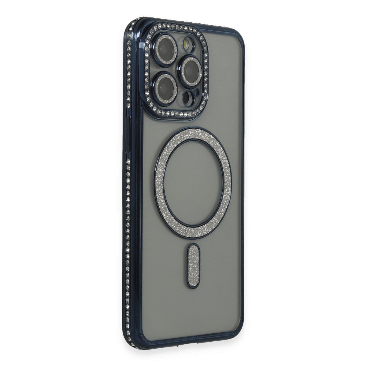 Newface iPhone 14 Pro Kılıf Joke Simli Magneticsafe Kılıf