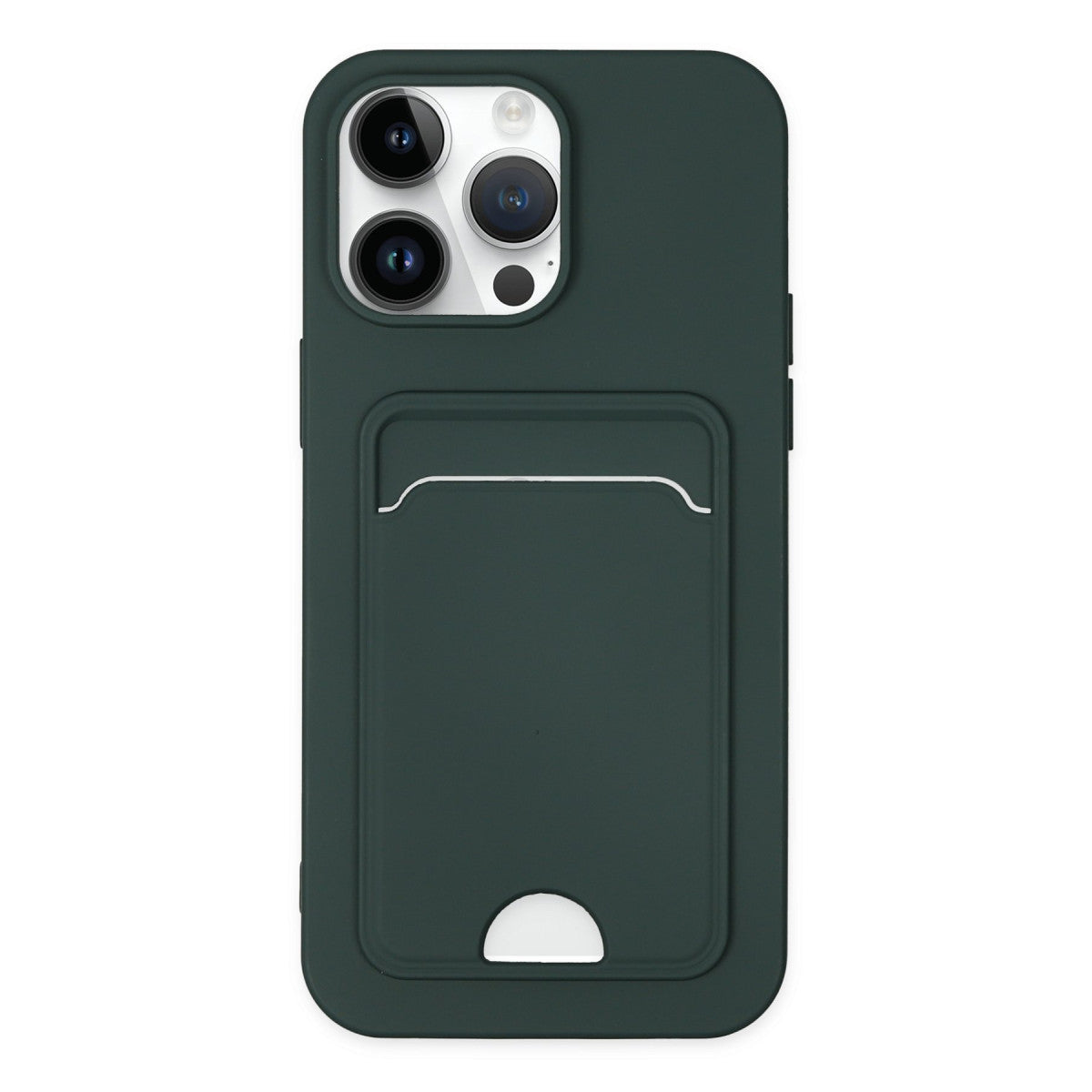 Newface iPhone 14 Pro Kılıf Kelvin Kartvizitli Silikon