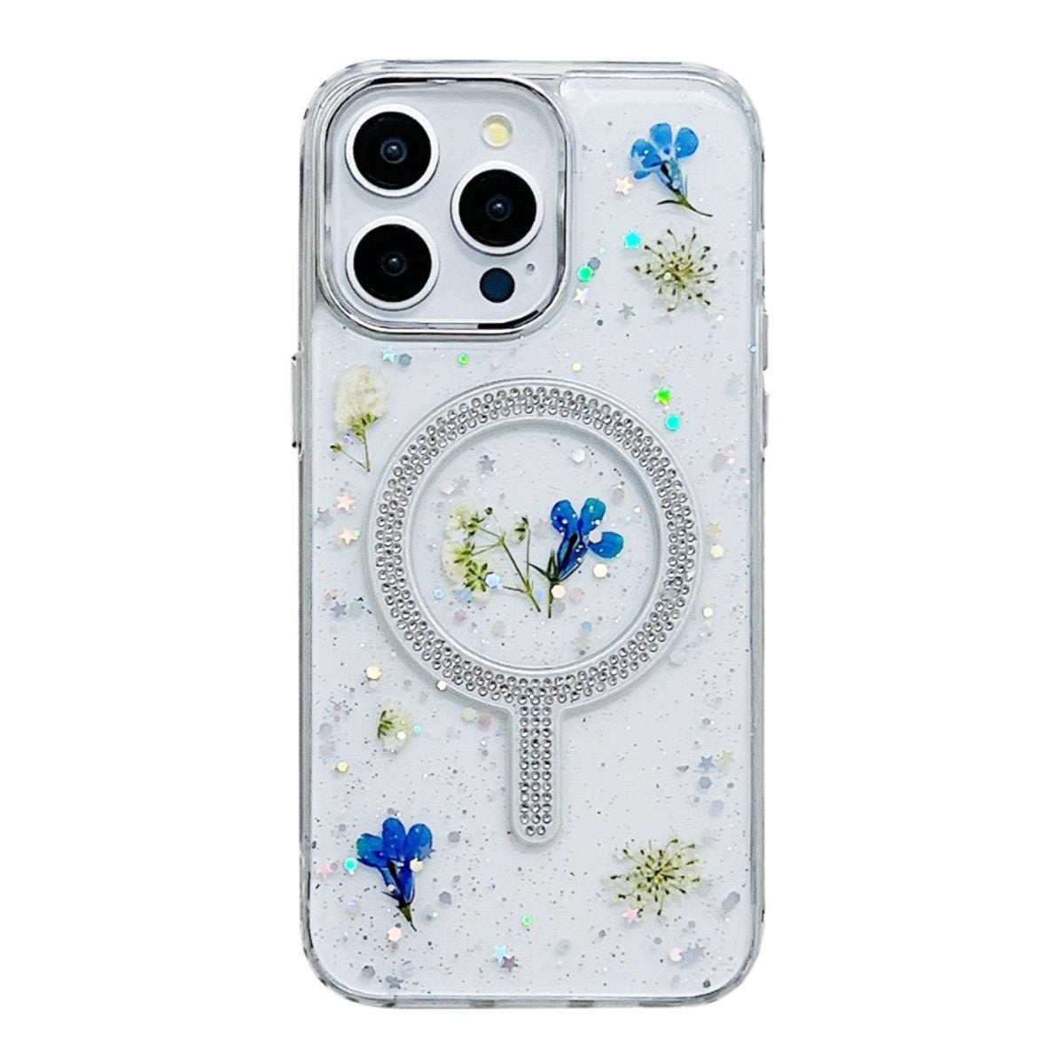 Newface iPhone 14 Pro Max Flower Magsafe Kapak