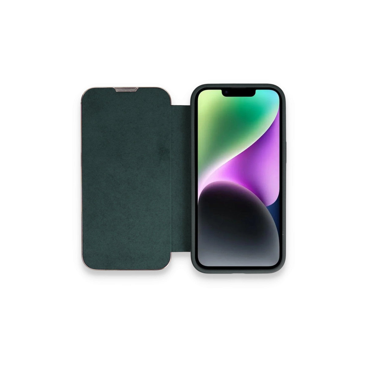Newface iPhone 14 Pro Max Kılıf Dolpin Kapaklı
