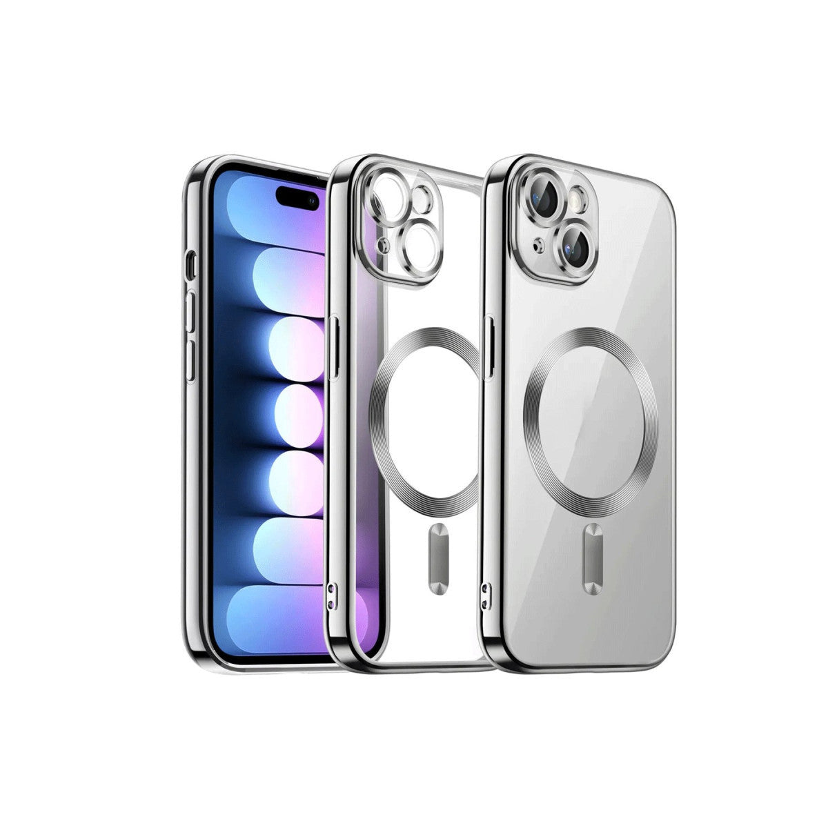 Newface iPhone 15 Kılıf Kross Magneticsafe Kapak