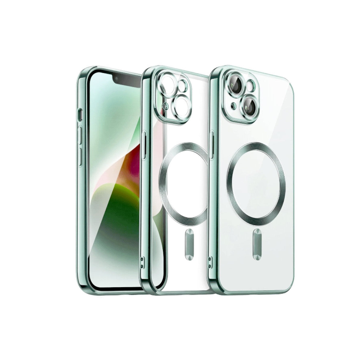 Newface iPhone 15 Kılıf Kross Magneticsafe Kapak