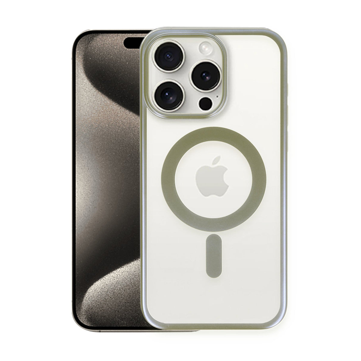 Newface iPhone 15 Pro Kılıf Erozi Magsafe Kapak