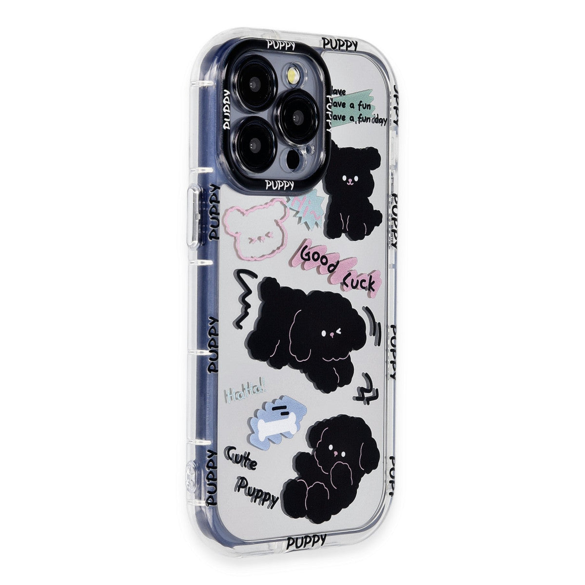 Newface iPhone 15 Pro Max Kılıf Reflexion Desenli Kapak