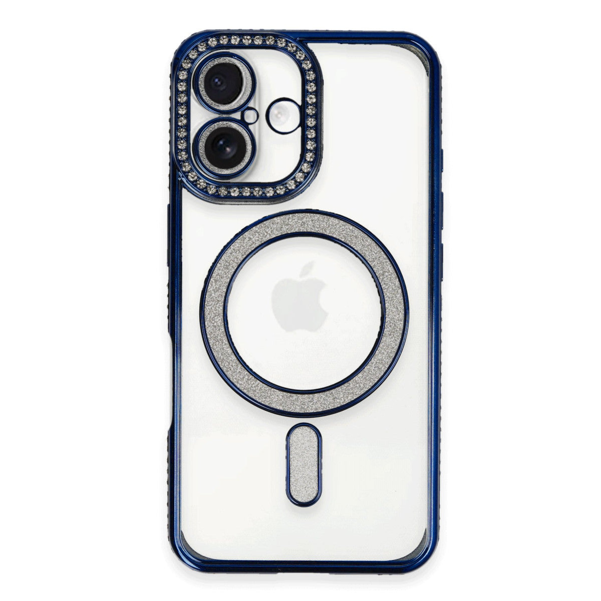 Newface iPhone 16 Kılıf Joke Simli Magneticsafe Kılıf