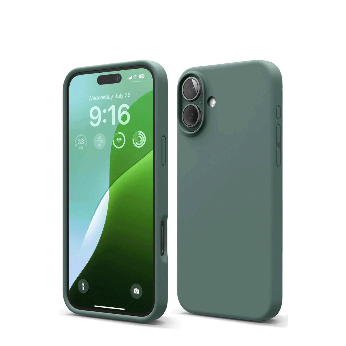 Newface iPhone 16 Kılıf Nano içi Kadife Silikon
