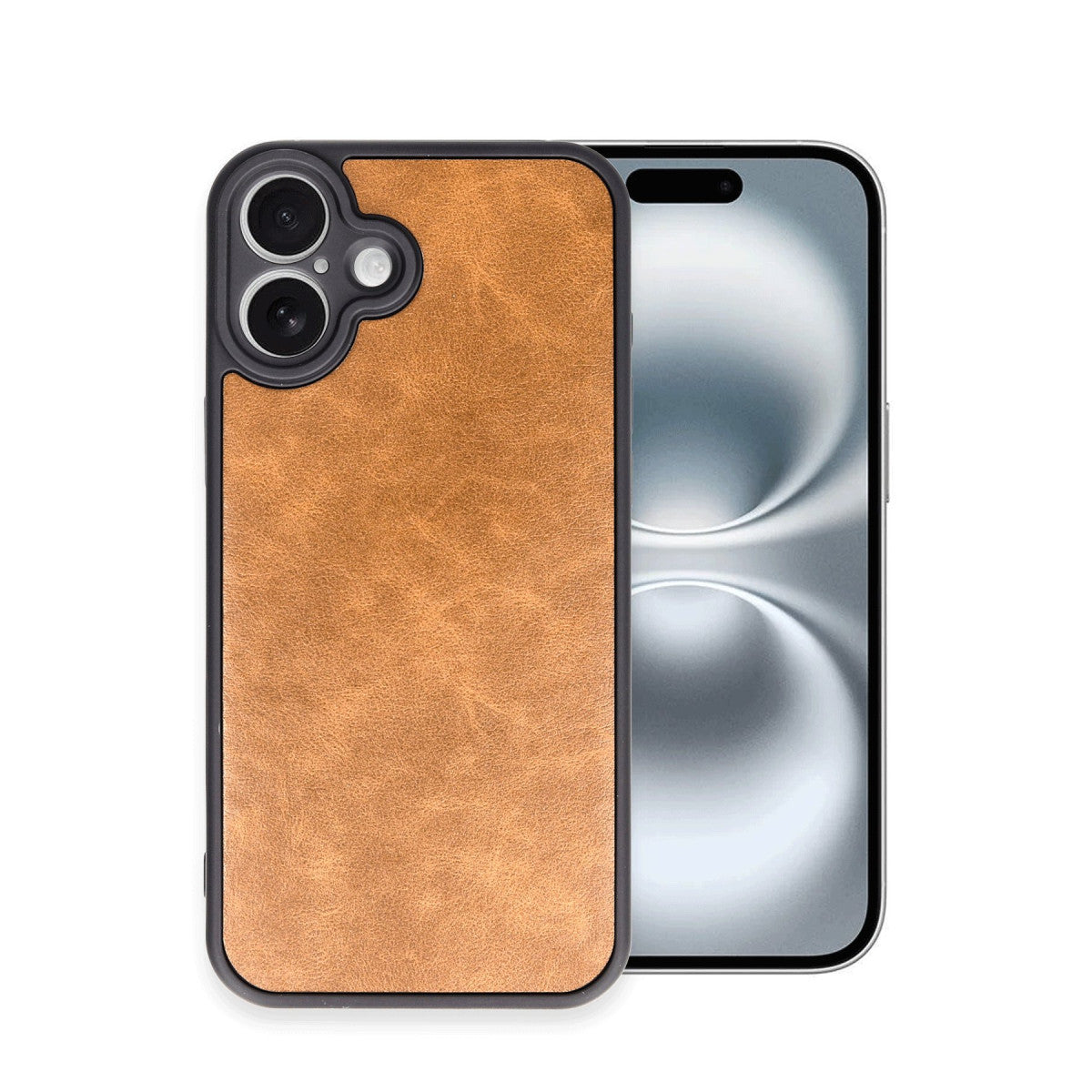 Newface iPhone 16 Plus Kılıf Aras Deri Kapak