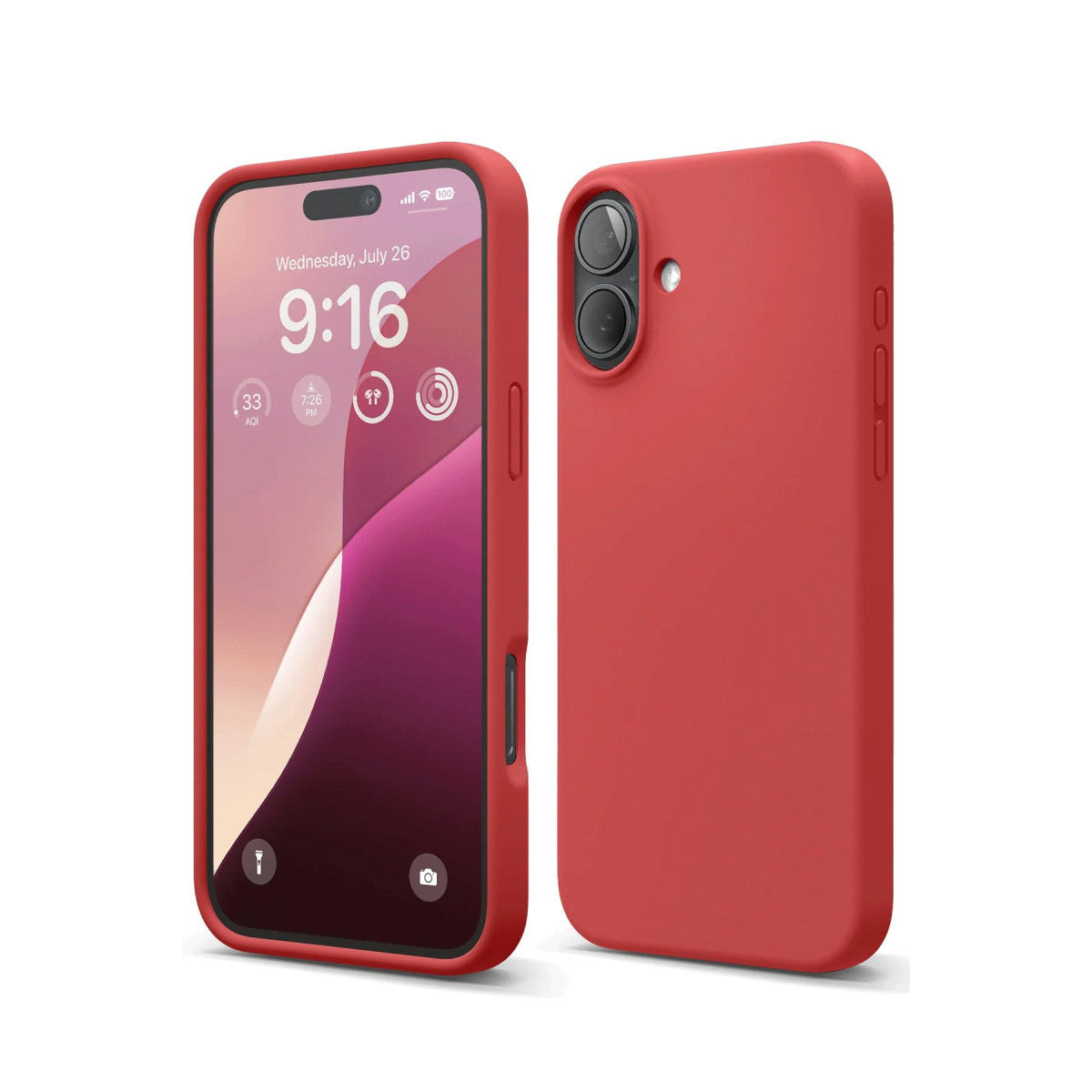 Newface iPhone 16 Plus Kılıf Nano içi Kadife Silikon