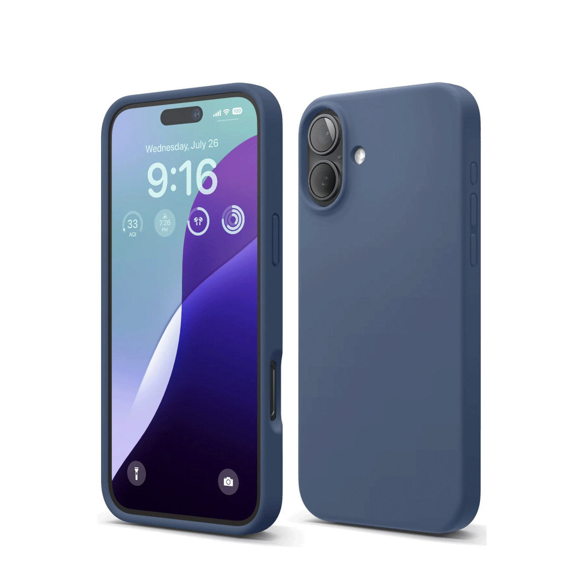 Newface iPhone 16 Plus Kılıf Nano içi Kadife Silikon