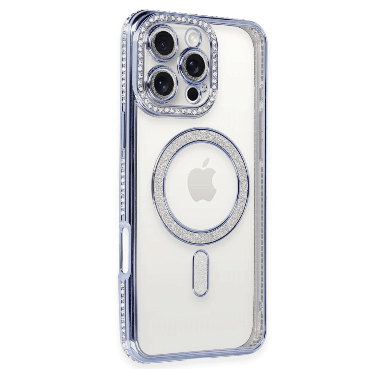 Newface iPhone 16 Pro Kılıf Joke Simli Magneticsafe Kılıf
