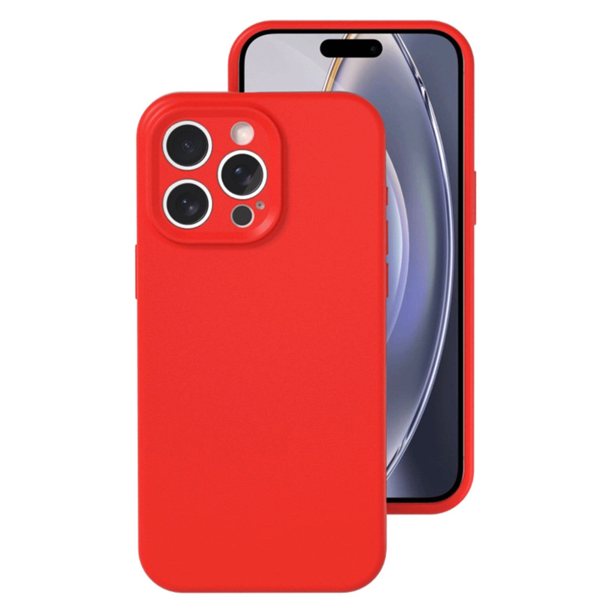 Newface iPhone 16 Pro Kılıf Nano içi Kadife Silikon