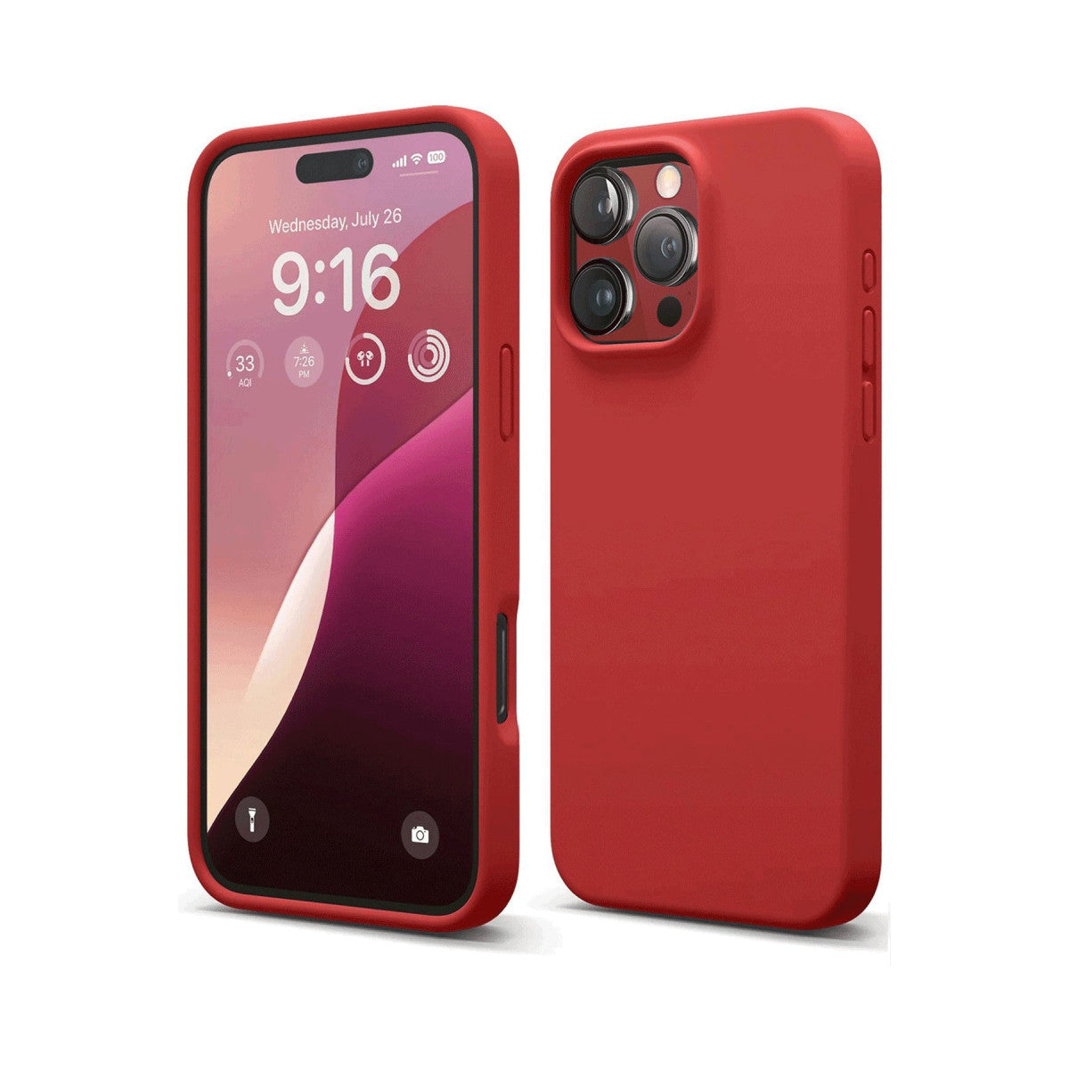 Newface iPhone 16 Pro Max Kılıf Nano içi Kadife Silikon