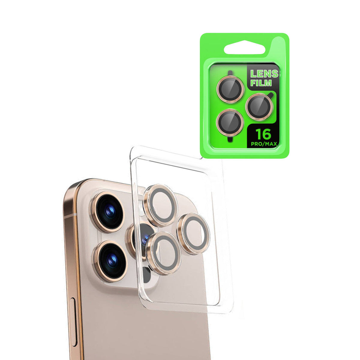 Newface iPhone 16 Pro Raze Metal Kamera Lens