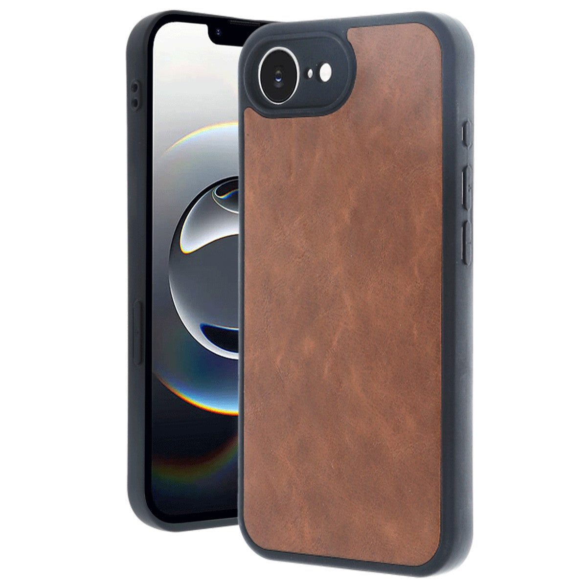 Newface iPhone 16E Kılıf Aras Deri Kapak