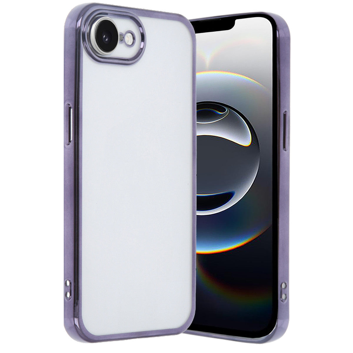 Newface iPhone 16E Kılıf Razer Lensli Silikon