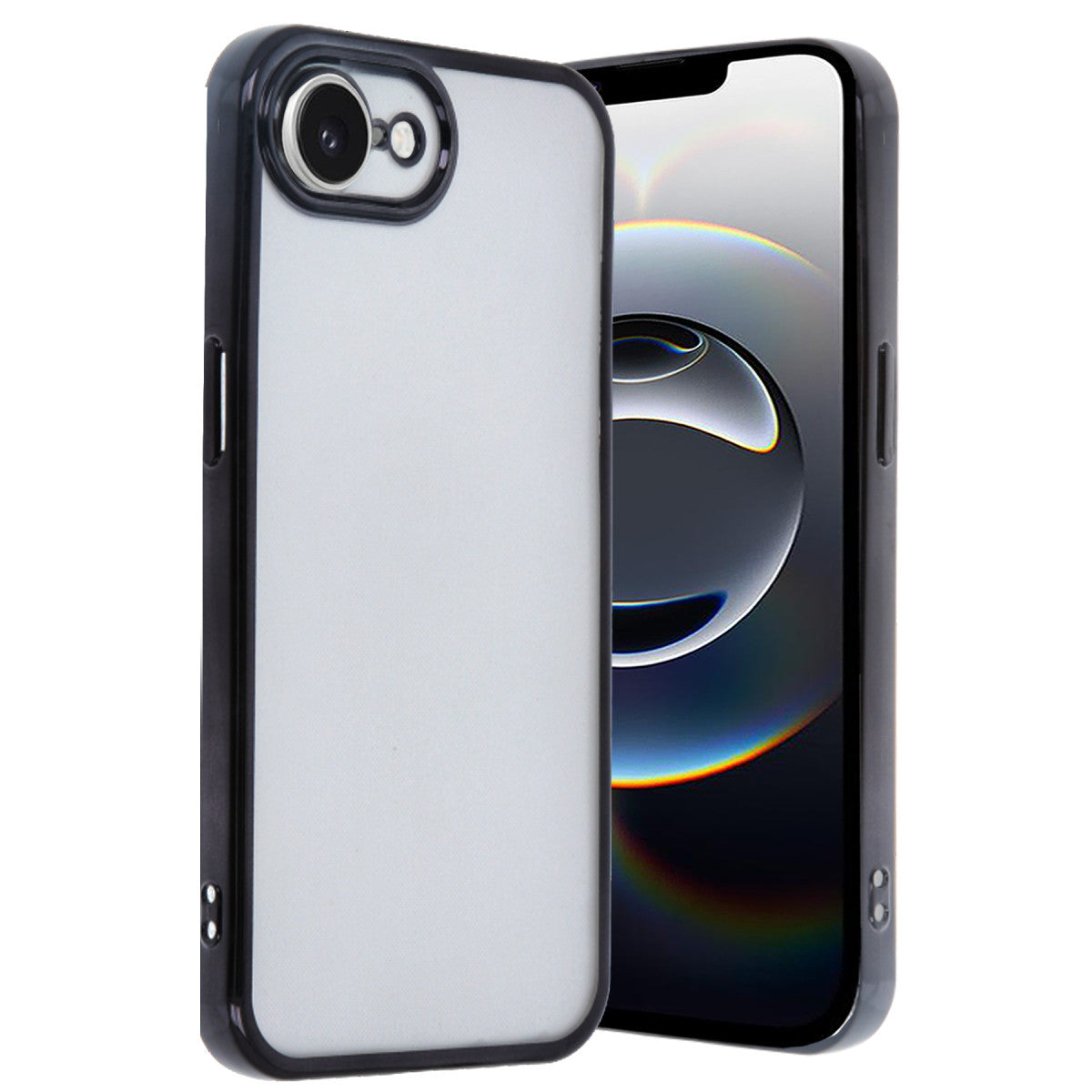 Newface iPhone 16E Kılıf Razer Lensli Silikon