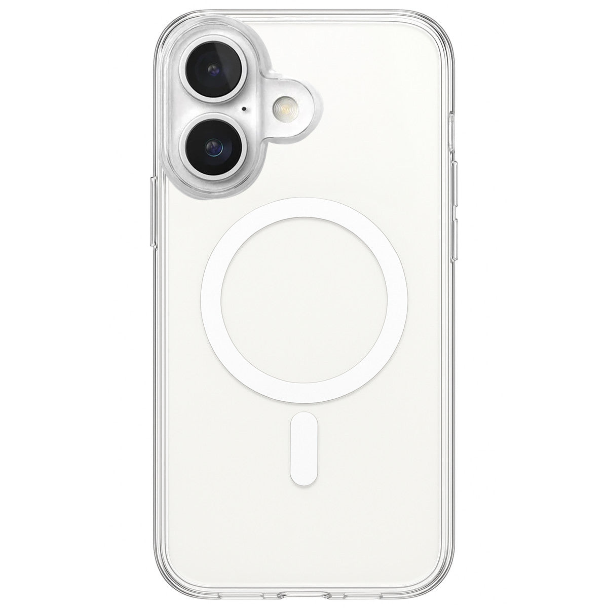 Newface iPhone 17 Kılıf Magneticsafe Şeffaf Silikon