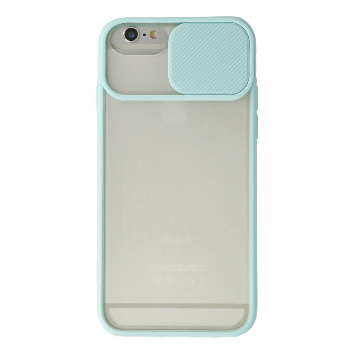 Newface iPhone 6 Kılıf Palm Buzlu Kamera Sürgülü Silikon